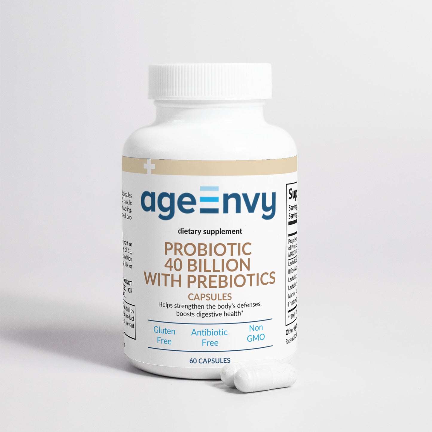 Probiotic 40 Billion for Gut Health by AgeEnvy