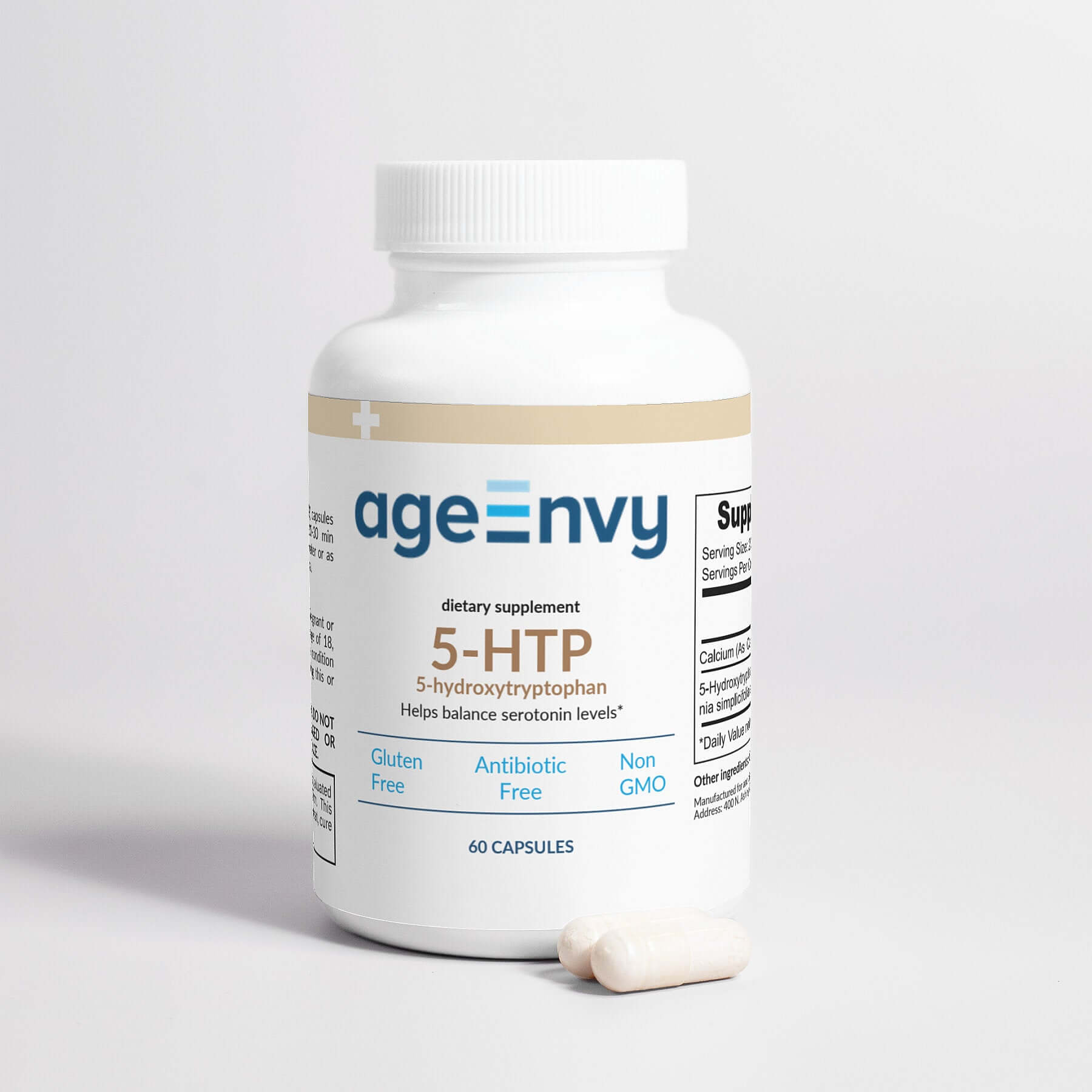 Advanced 5 HTP Supplement by AgeEnvy