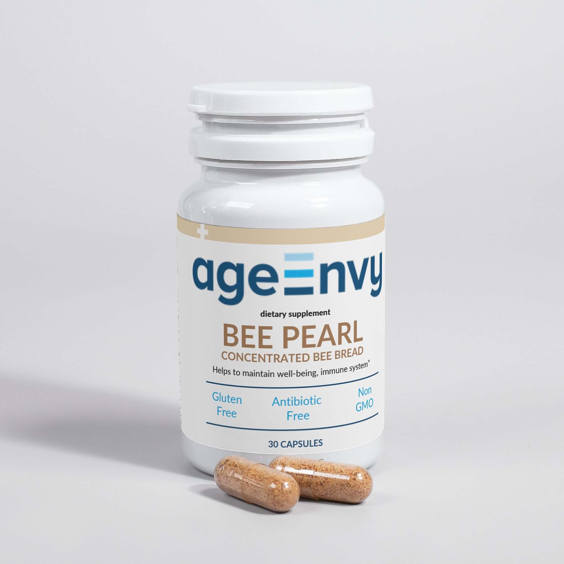 Bee Pearl Bee Bread (30 Caps) by AgeEnvy