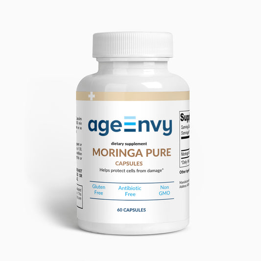 Moringa Pure | Moringa Oleifera Leaf (800 mg) 60 Caps