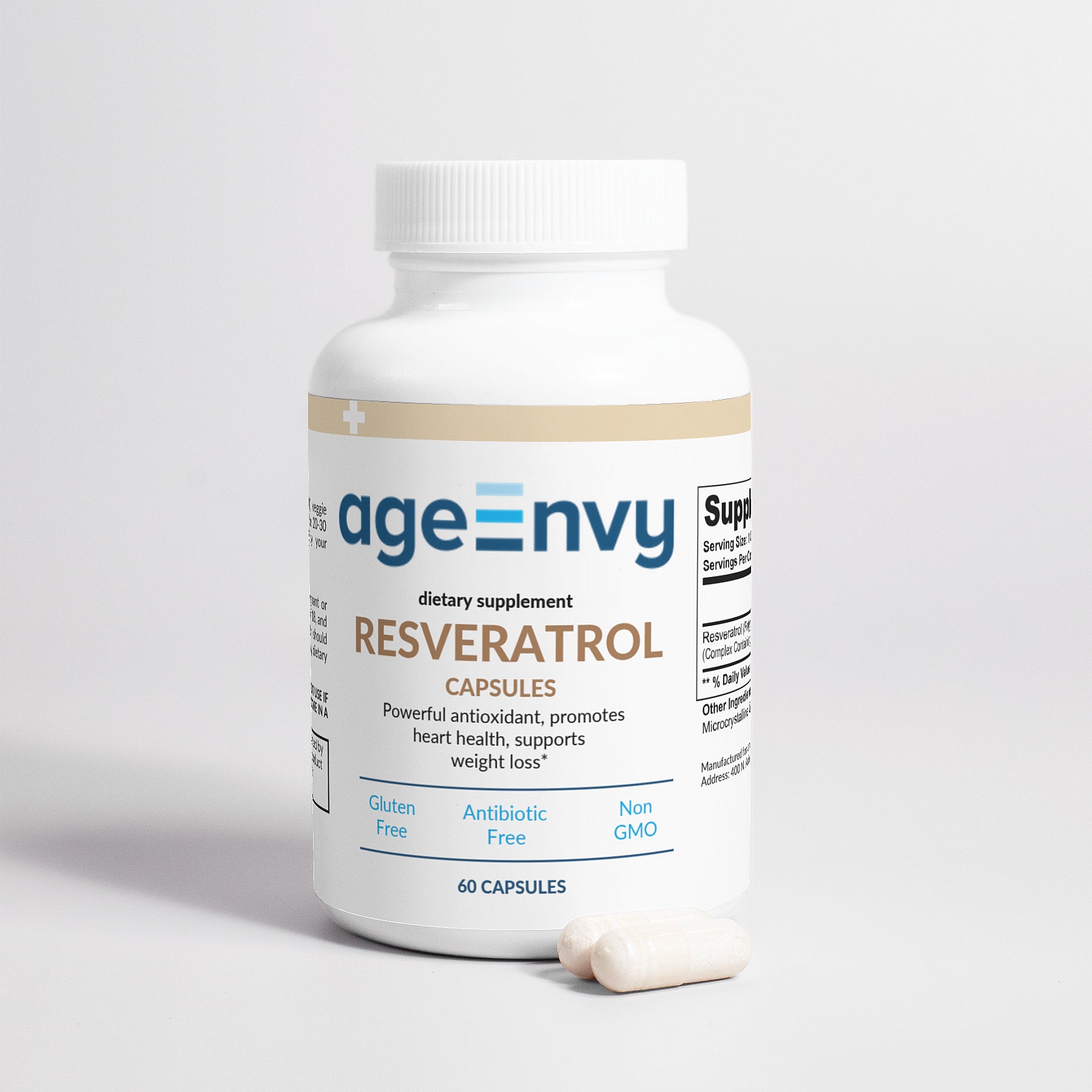 Resveratrol 600 mg by AgeEnvy